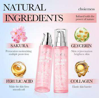 SADOER Collagen Sakura Brightening Moisture Toner – 100ml
