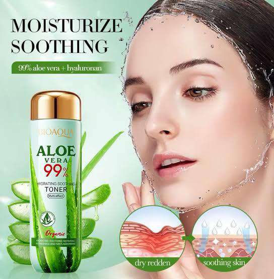 BIOAQUA Aloe Vera 99% Hydrating Soothing Toner