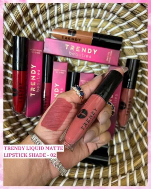 TRENDY Beauty Liquid Matte Lipstick.
