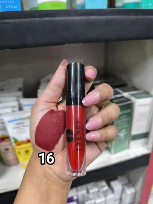 TRENDY Beauty Liquid Matte Lipstick.