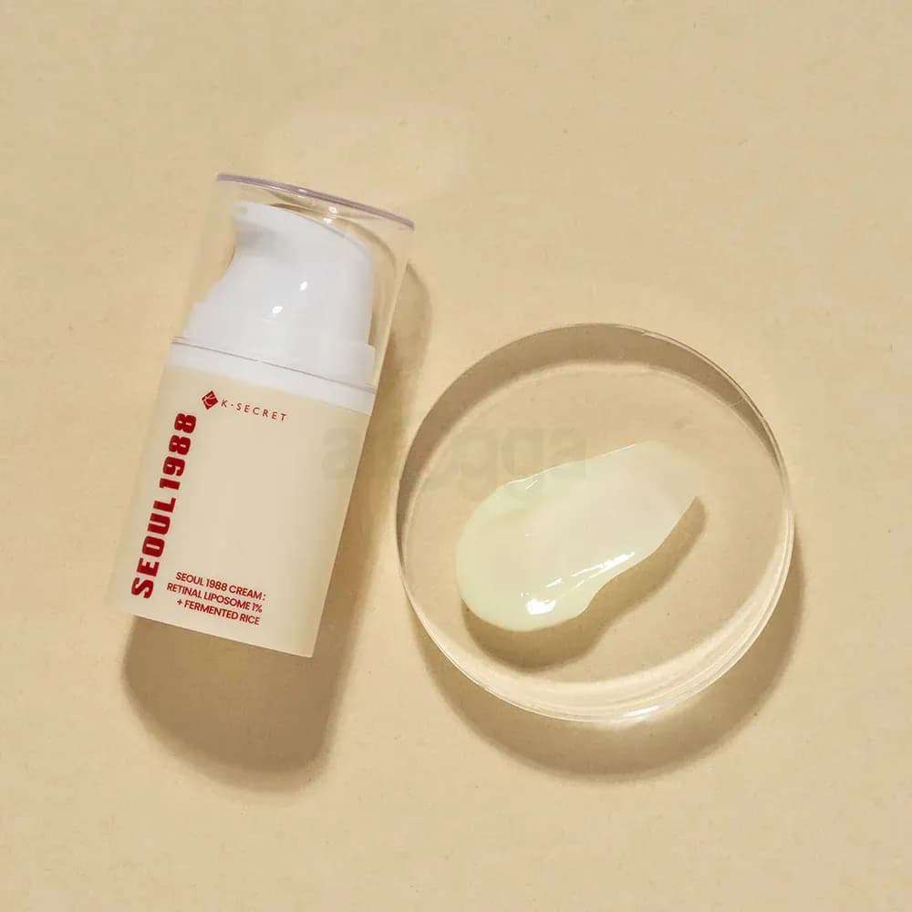 K-SECRET Seoul 1988 Cream:Retinal Liposome 1% + Fermented Rice – 50ml