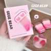 Gege Bear Heart Beating Earbuds Lipstick & Lip Gloss Combination