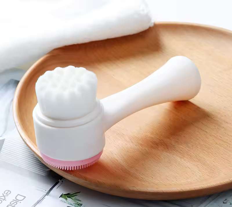 Double Sided Facial Cleaning Brush