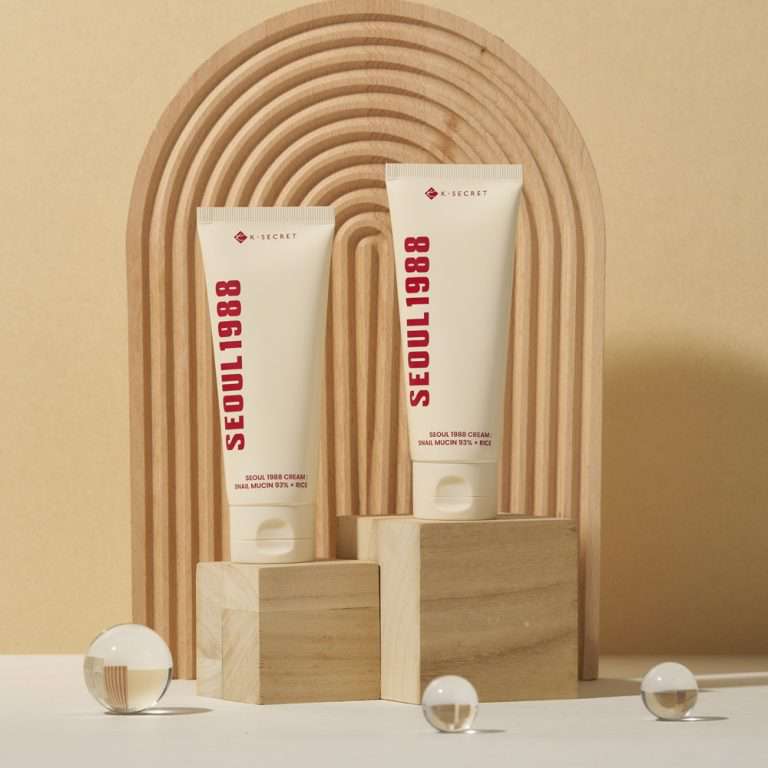 K-SECRET SEOUL 1988 Cream : Snail Mucin 93% + Rice – 100ml