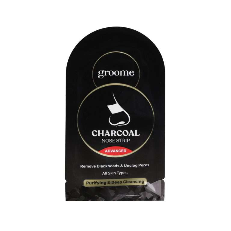 Groome Charcoal Purifying & Deep Cleansing Nose Strip 6 pcs