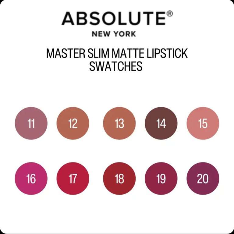 ABSOLUTE NEW YORK Master Slim Matte Lipstick