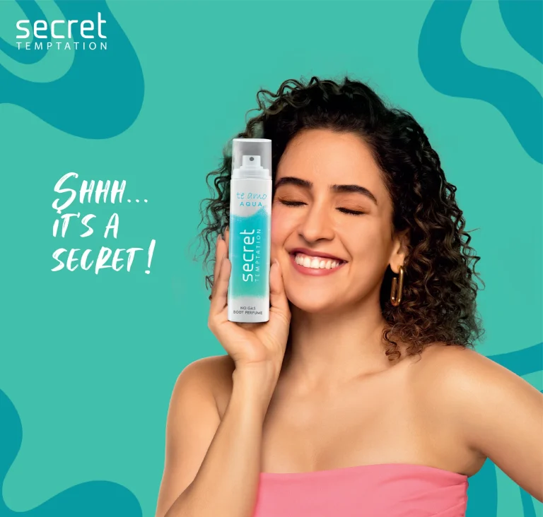Secret Temptation Te Amo Aqua Perfume Body Spray for Women 120ml
