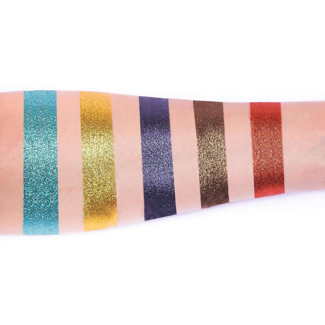 Pigment Play Rainbow Glow Max Effect Glitter 28 Color Eyeshadow Palette – One Love