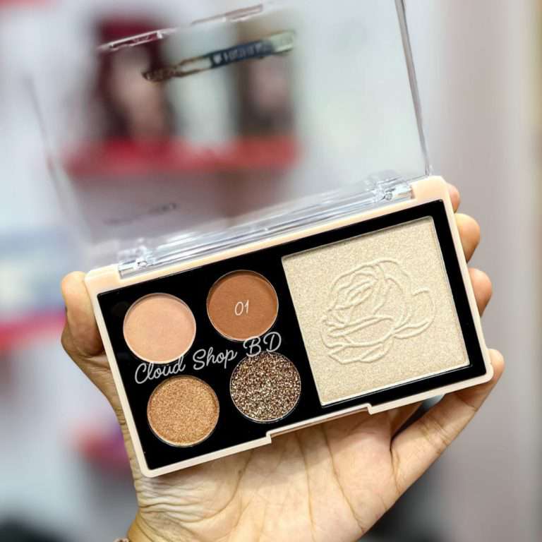AnyLady Gorgeous 7-color eyeshadow and highlighter palette