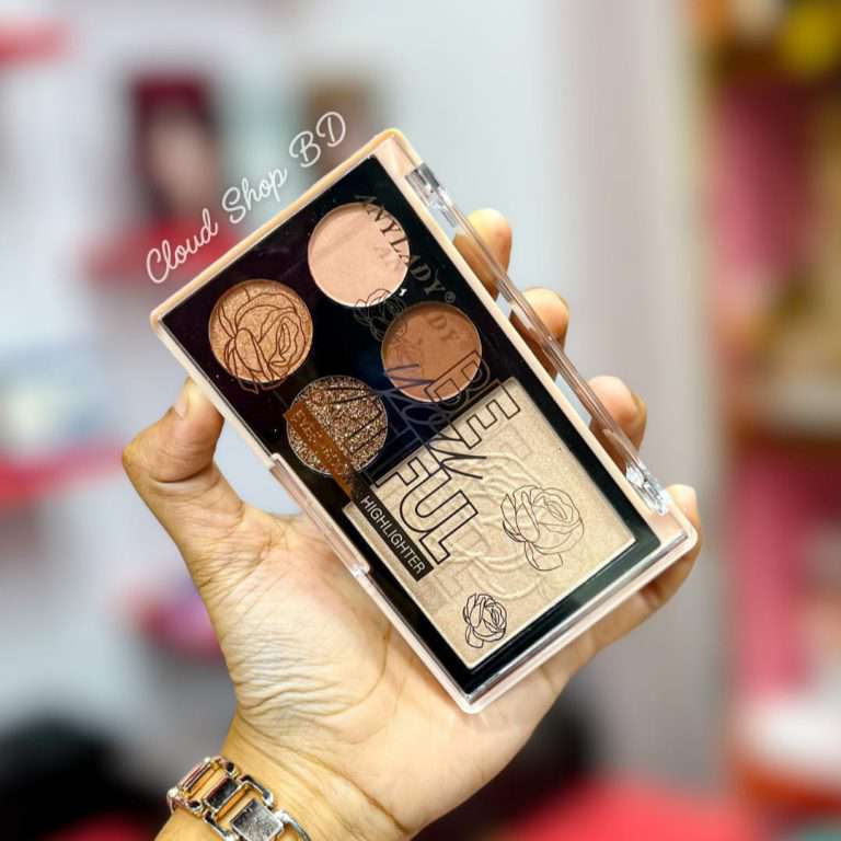 AnyLady Gorgeous 7-color eyeshadow and highlighter palette