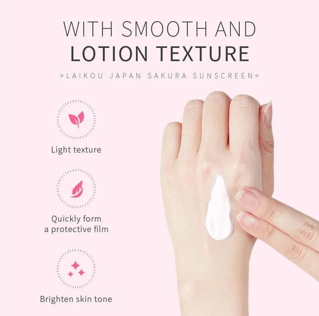 LAIKOU Japan Sakura Sunscreen SPF 50 PA+++