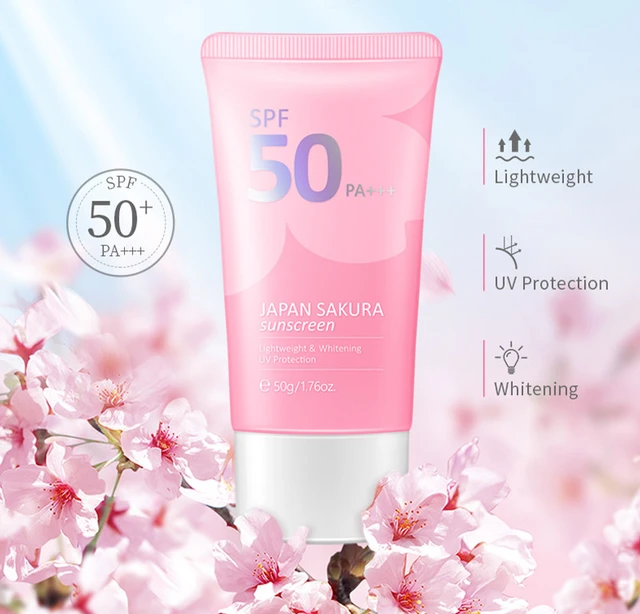 LAIKOU Japan Sakura Sunscreen SPF 50 PA+++