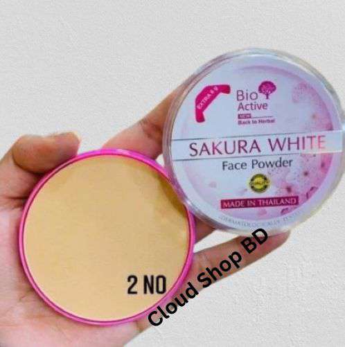 Bio Active Sakura Pink Face Powder