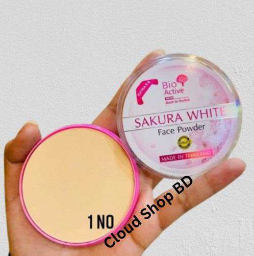 Bio Active Sakura Pink Face Powder