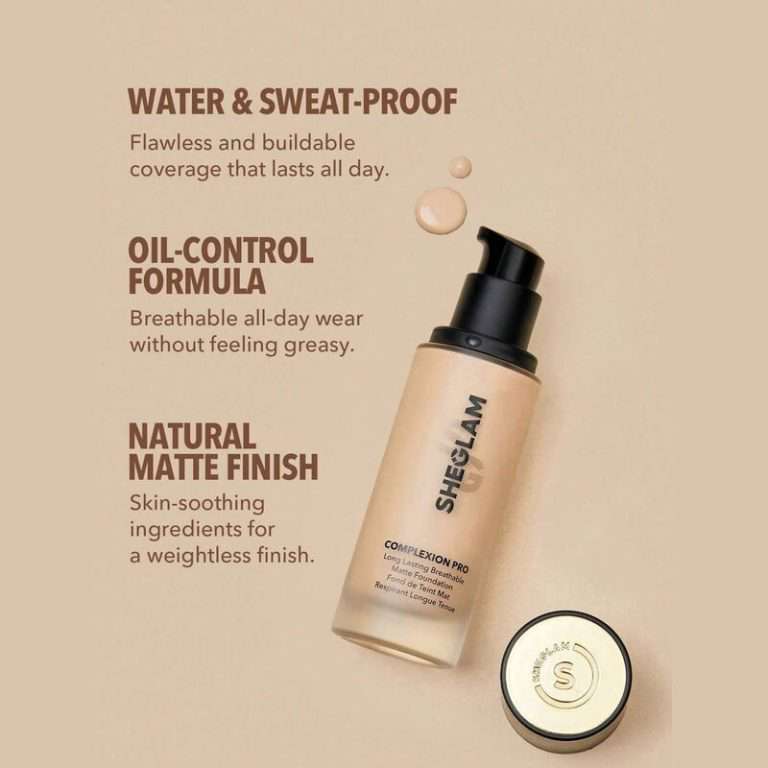 SHEGLAM Complexion Pro Long Lasting Breathable Matte Foundation
