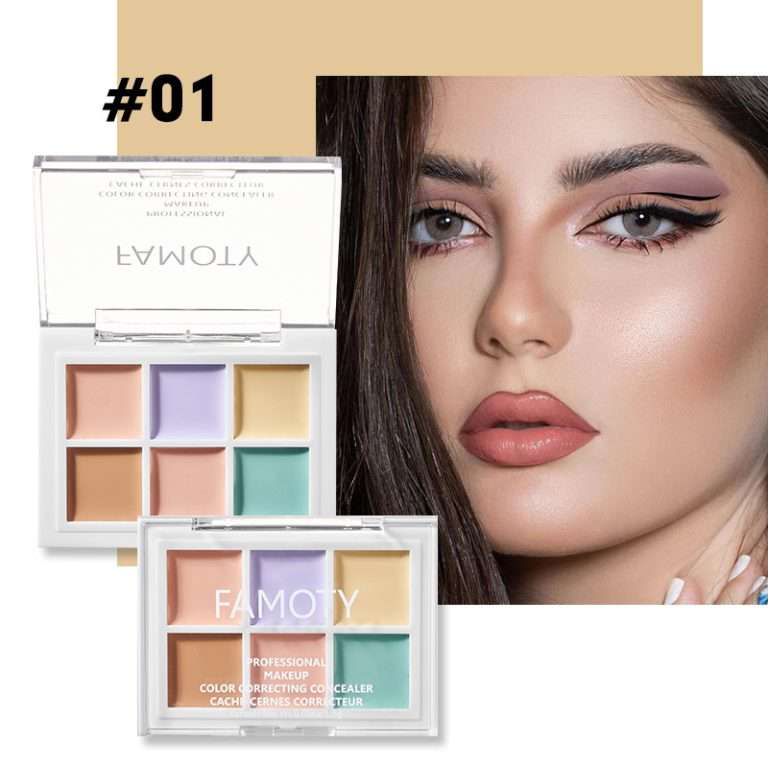 FAMOTY Color Correcting Concealer Palette