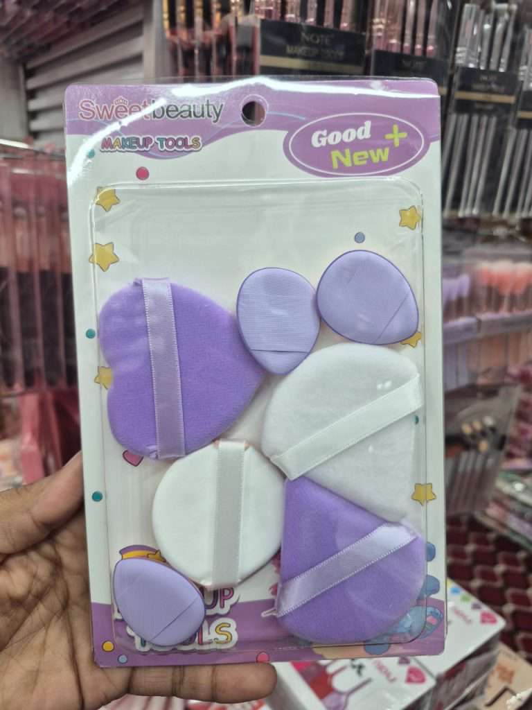 Sweet Beauty 7 Piece Makeup Tools