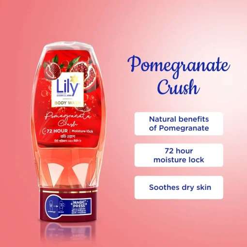 Lily Pomegranate Crush Body Wash