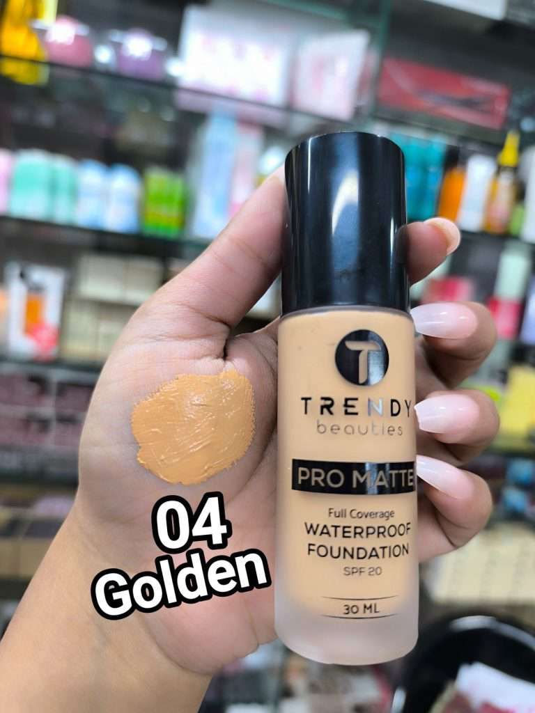 TRENDY beauties Pro Matte Waterproof Foundation with SPF20