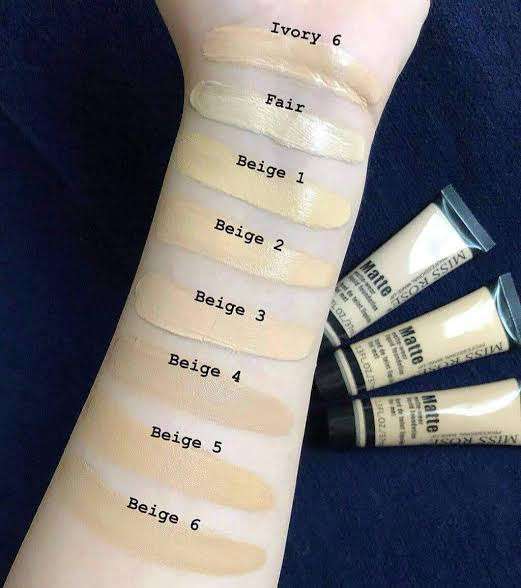 MISS ROSE Matte Liquid Tube Foundation 37 ml