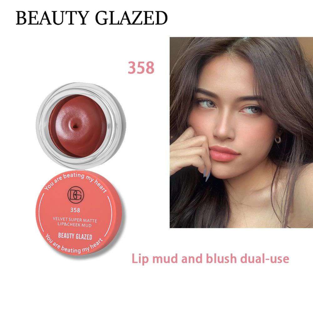 Beauty Glazed Velvet Matte Lip & Cheek Mud