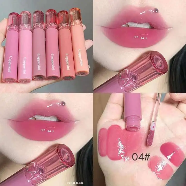 Cappuvini Jelly Mirror Hydrating Lip Gloss