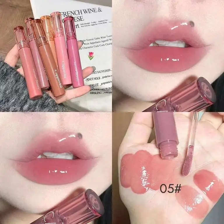 Cappuvini Jelly Mirror Hydrating Lip Gloss