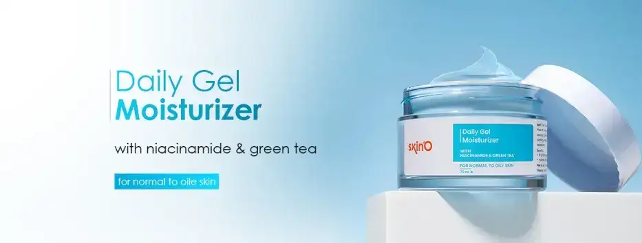 skinO Daily Gel Moisturizer with Niacinamide & Green Tea 70ml