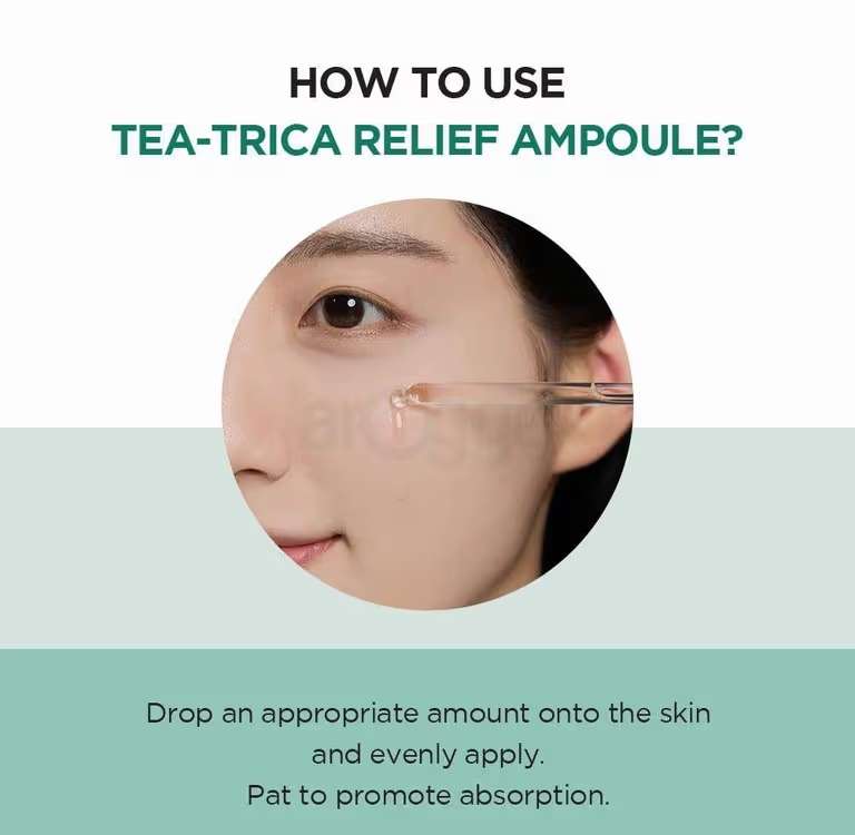 Skin 1004 Madagascar Centella Tea Trica Relief Ampoule
