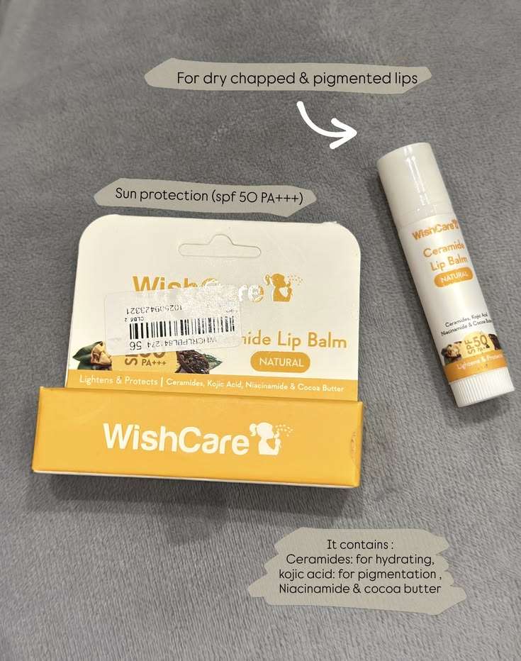 WishCare Ceramide Lip Balm SPF 50 PA++++