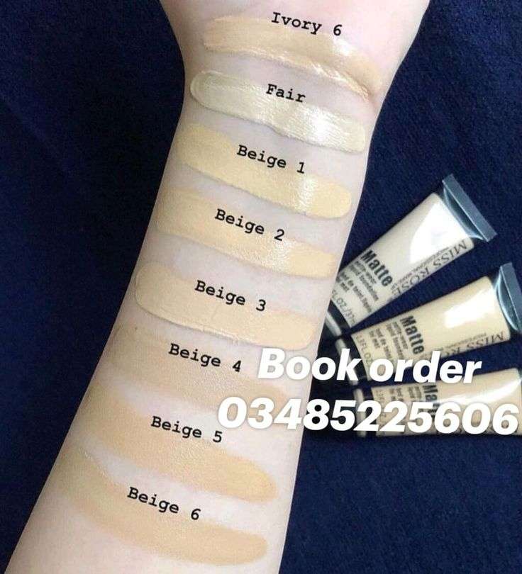 Miss Rose Full Coverage Matte Foundation