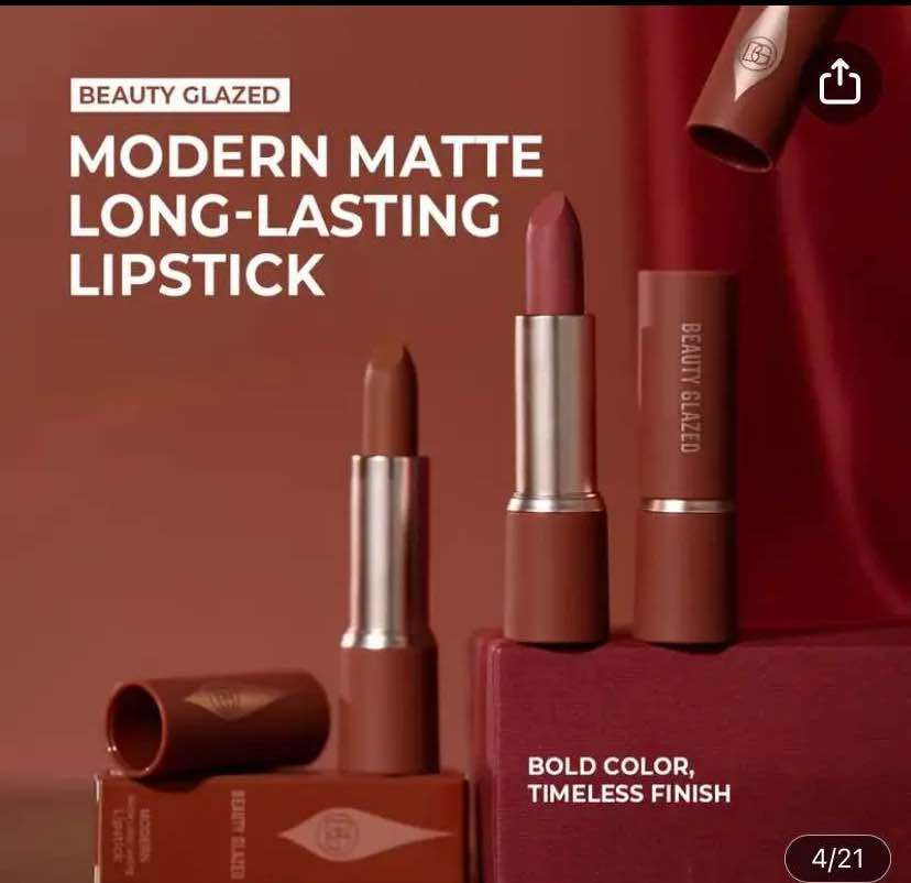 Beauty Glazed Modern Matte Long Lasting Lipstick