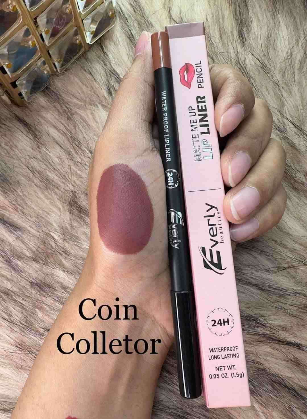 Everly Beauties Matte Me Up 24H Waterproof  Long Lasting Lip Liner Pencil