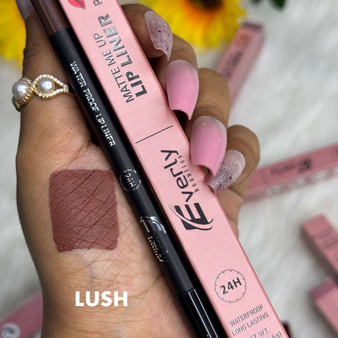 Everly Beauties Matte Me Up 24H Waterproof  Long Lasting Lip Liner Pencil