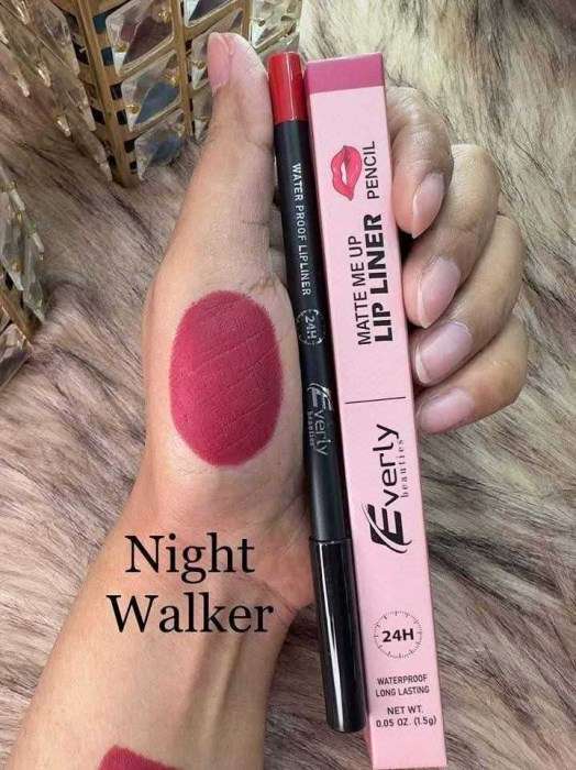 Everly Beauties Matte Me Up 24H Waterproof  Long Lasting Lip Liner Pencil