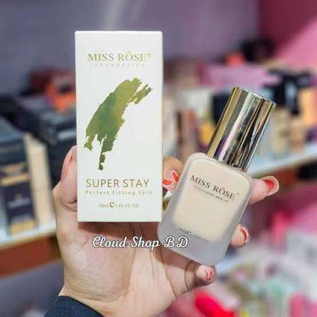 MISS ROSE Super Stay Perfect Fitting Skin Foundation 30ml