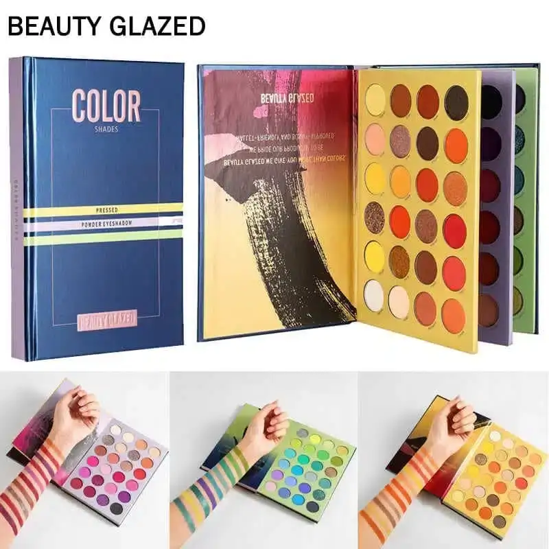 BEAUTY GLAZED Color Shades 72 Color Eye shadow Palate