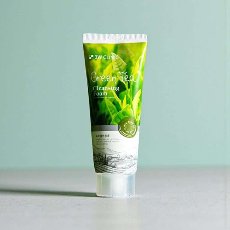 3W Clinic Green Tea Foam Cleansing 100 ml