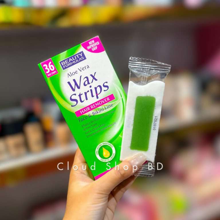 Beauty Formulas Aloe Vera Hair Removal Wax Strips