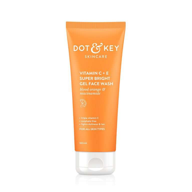 DOT & KEY Vitamin C + E Super Bright Gel Face Wash – 100ml