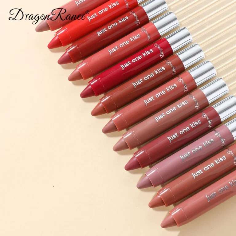 Dragon Ranee 6pcs Moisturising Crayon Lipstick