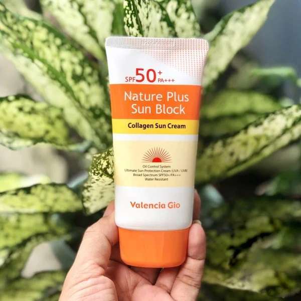 Valencia Gio Nature Plus Sun Block SPF 50+ Sunsreen 70ml