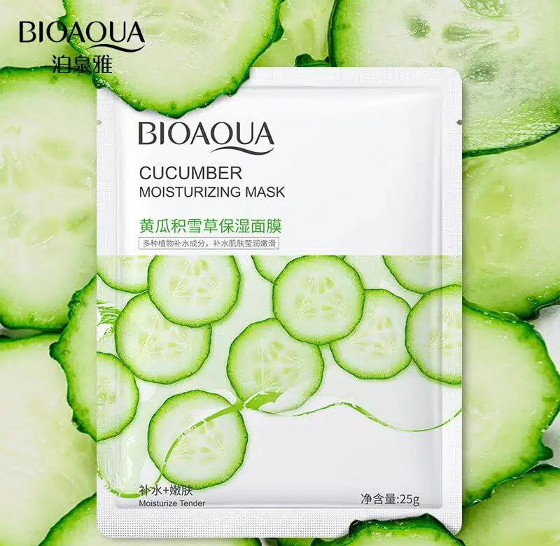 BIOAQUA Cucumber Moisturizing Nourishing Sheet Mask