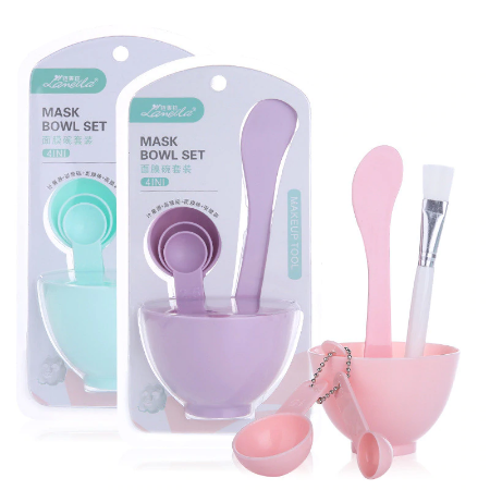 4 in 1 Skin Care Facial  Mask Mixing Bowl Set 6 pcs