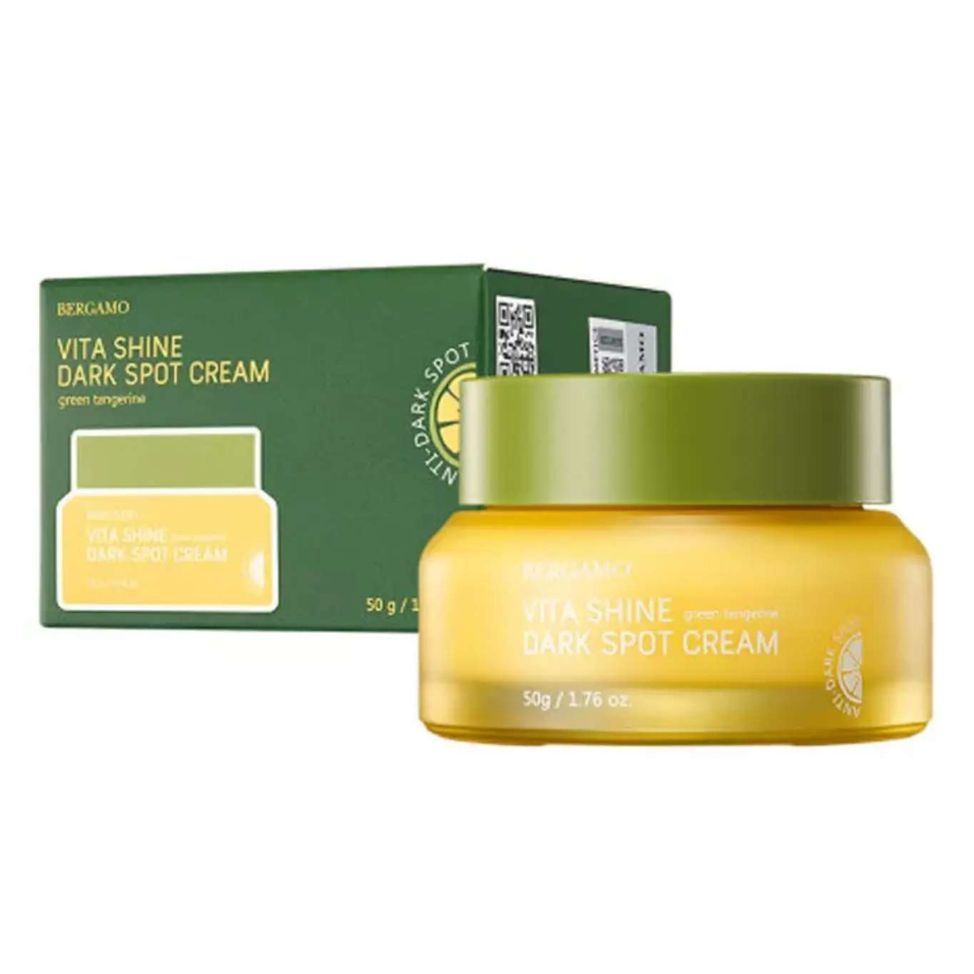 BERGAMO Green Tangerine Vita Shine Dark Spot Cream – 50g