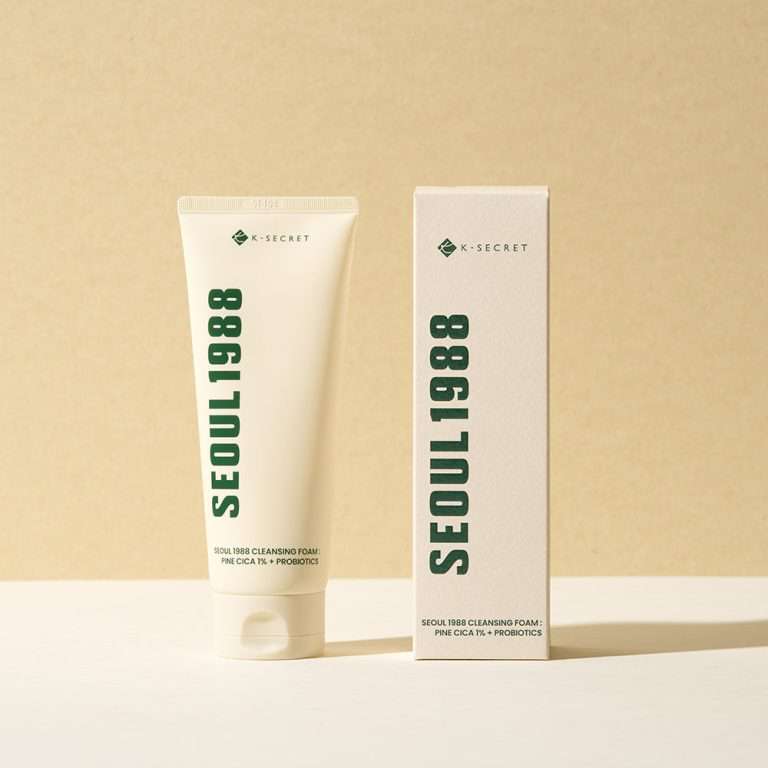 K-SECRET Seoul 1988 Cleansing Foam with Pine Cica 1% + Probiotics