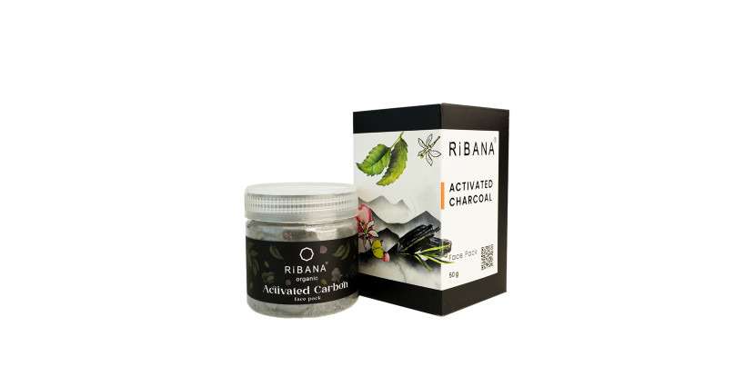 RiBANA Activated Charcoal Face Pack