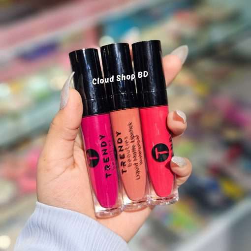 TRENDY Beauty Liquid Matte Lipstick.