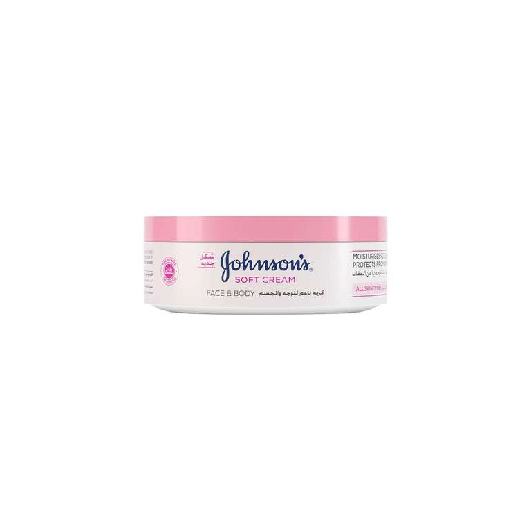 Johnson’s 24 Hour Moisture Soft Cream – 200ml photo