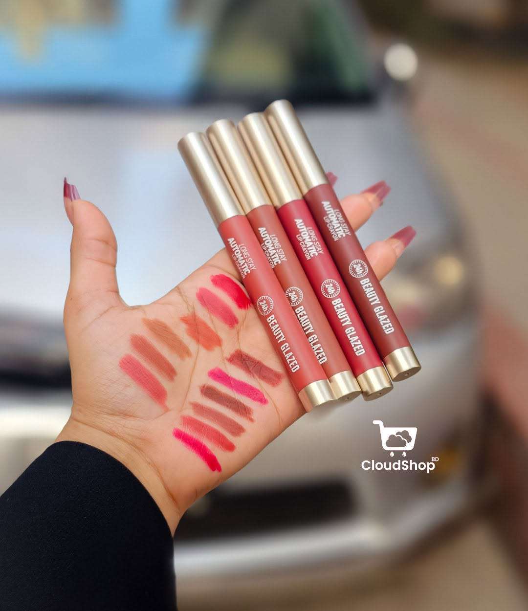 Beauty Glazed Long Stay Automatic Lip Crayon – Matte Finish